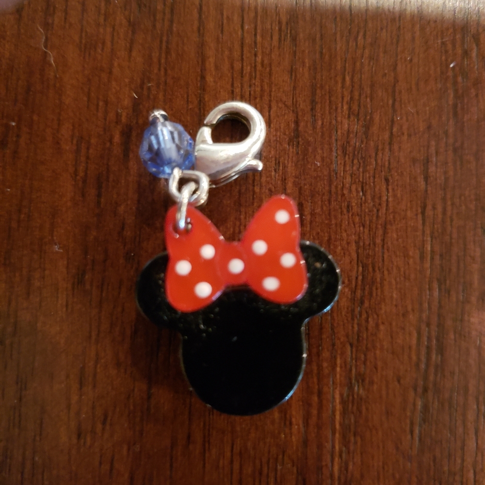 Disney Minnie Mouse with a blue bead